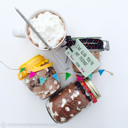 CPB - Hot Chocolate from above with whisk