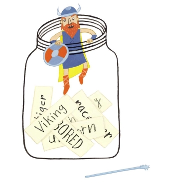 celebrate-picture-books-picture-book-review-idea-jar-viking-climbing-out-of-jar