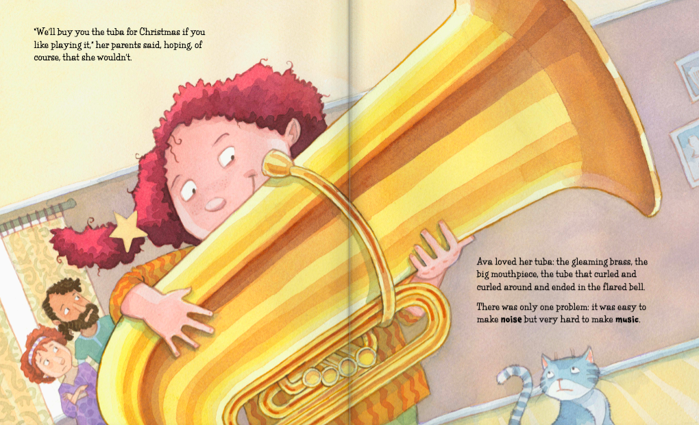 celebrate-picture-books-picture-book-review-a-tuba-christmas-gets-tuba
