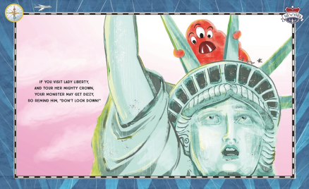 celebrate-picture-books-picture-book-review-travel-guide-for-monsters-statue-of-liberty